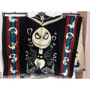 NBC Jack Skellington Poncho Unisex